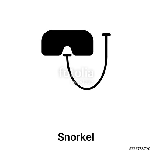 Snorkel Icon Vector Isolated On White Background, Logo Concept 500x500 Snorkel Icon Vector Isolated On White Background, Logo Concept