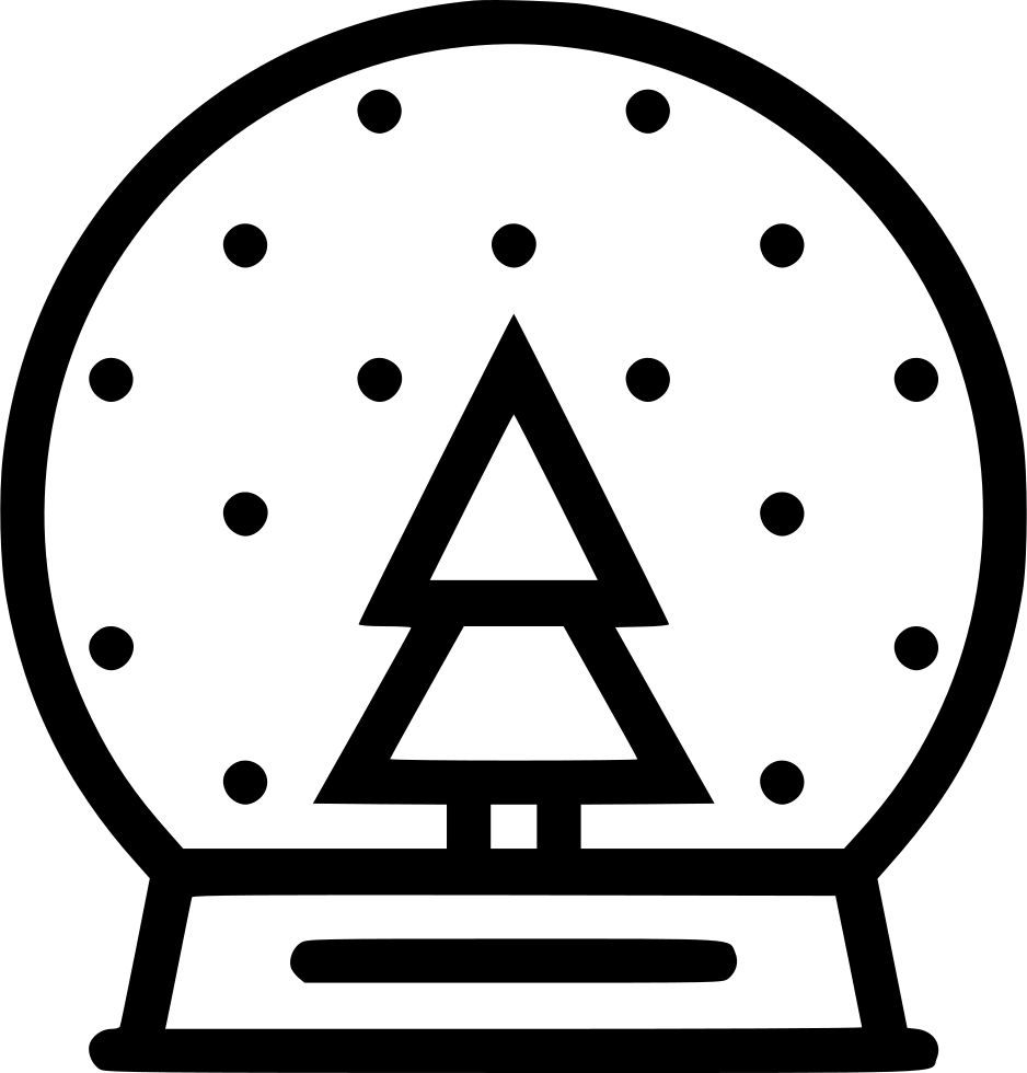 938x980 Snow Globe Png Icon Free Download