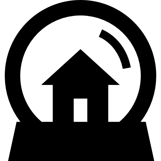 512x512 Snow Globe With House Inside Icons Free Download