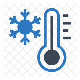 256x256 Snow Icon Of Flat Style