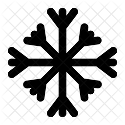 256x256 Snow Icon Of Line Style