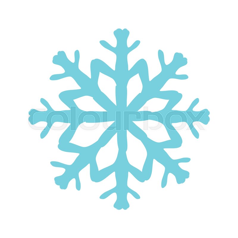 800x800 Christmas Snow Icon Stock Vector Colourbox