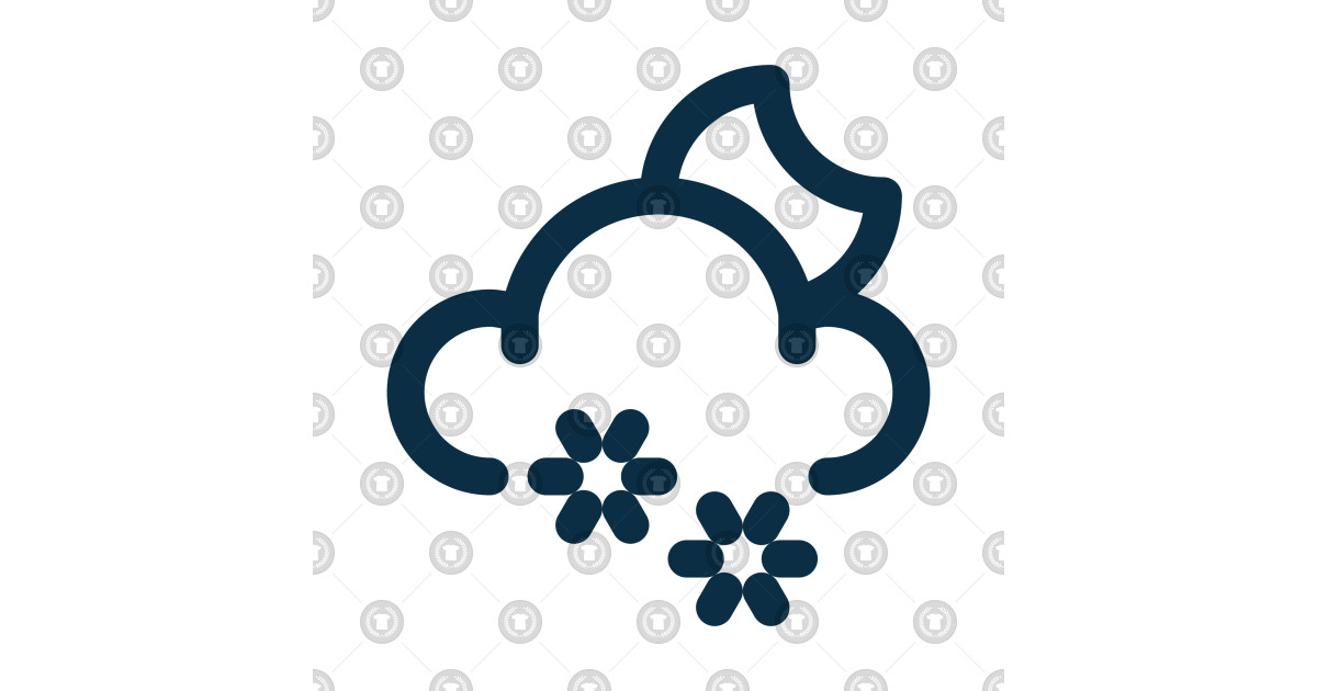 1200x630 Clouds And Snow Weather Icon