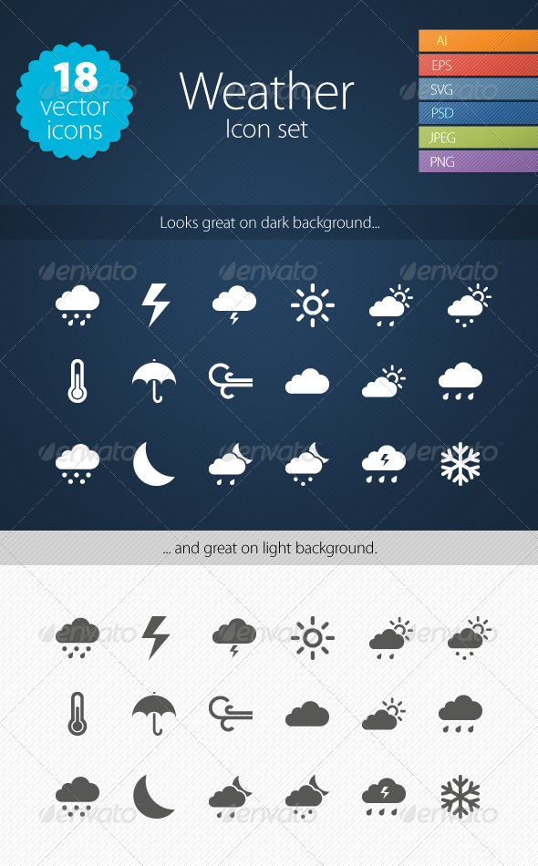 590x950 Snow Web Icons From Graphicriver