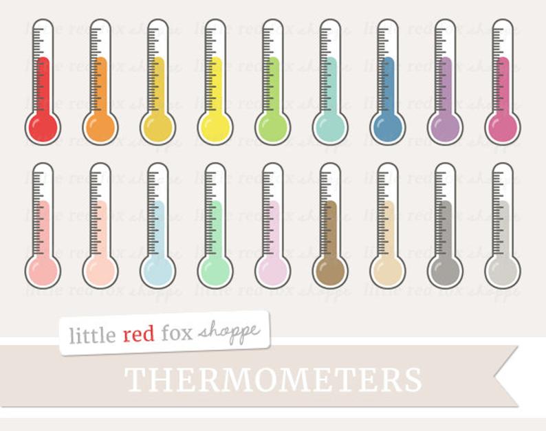 794x627 Thermometer Clipart Weather Clip Art Climate Temperature Hot Etsy