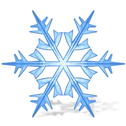 256x256 Snowflake Icon
