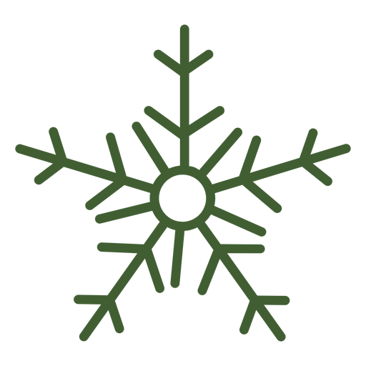 512x512 Simple Snowflake Icon