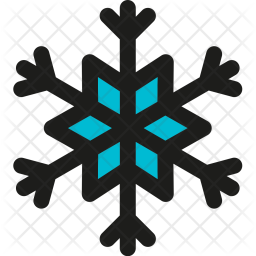 Snowflake Icon Of Colored Outline Style 256x256 Snowflake Icon Of Colored Outline Style