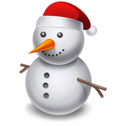 256x256 Snowman Icon Christmas Graphics Iconset