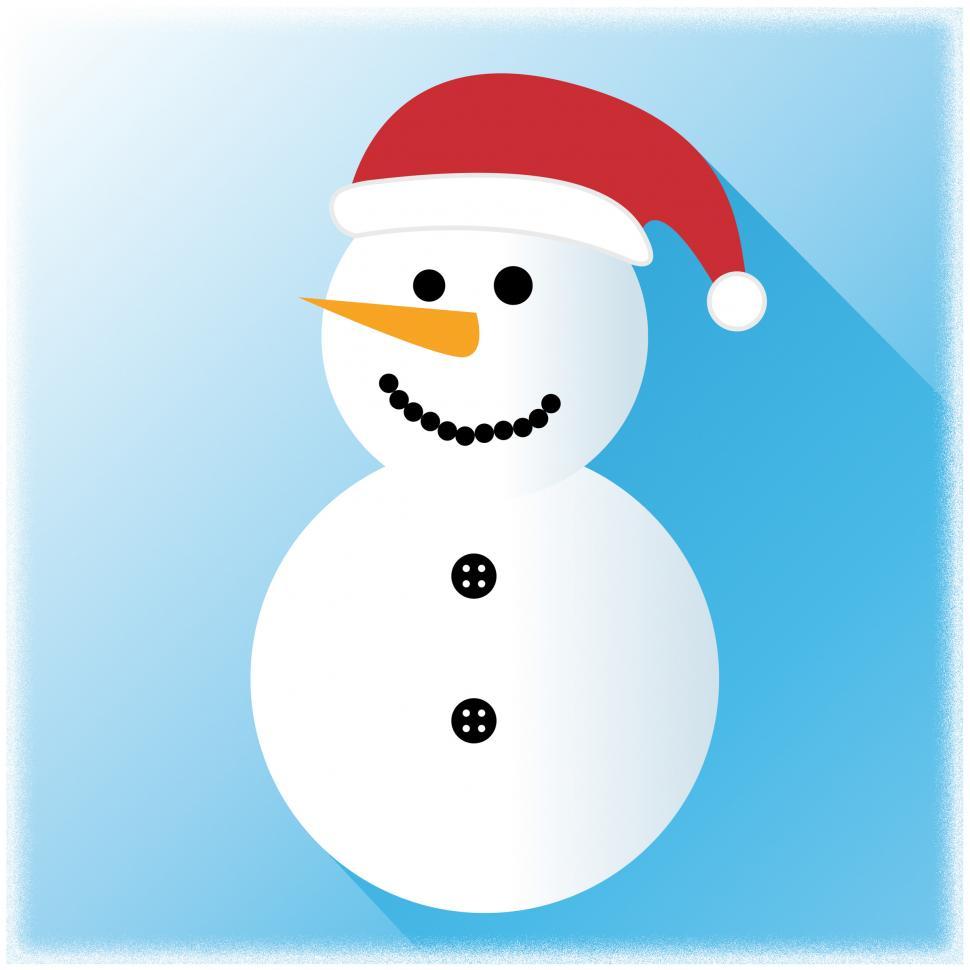970x970 Get Free Stock Photos Of Snowman Icon Represents Merry Xmas