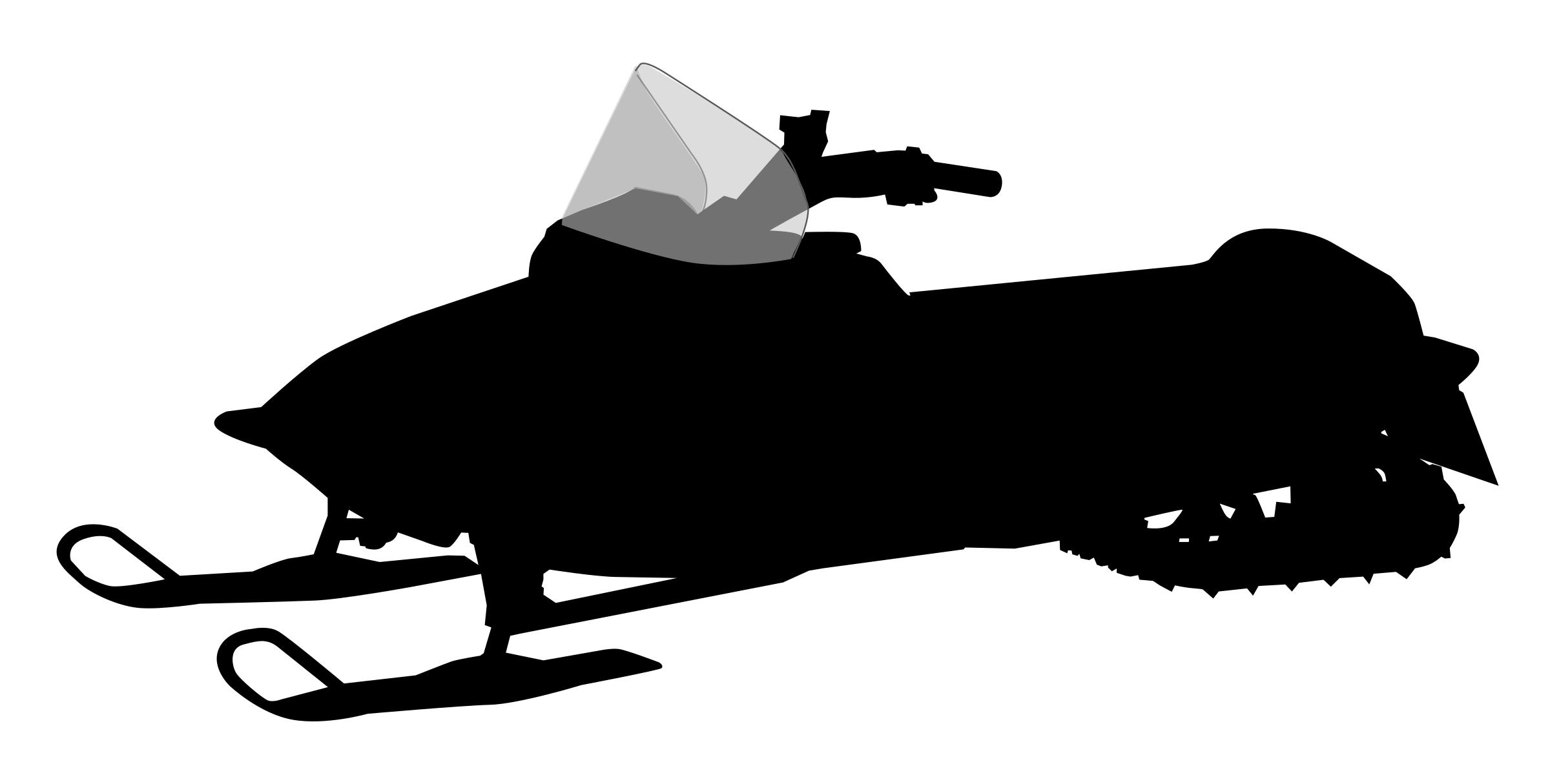 Snowmobile Silhouette Icons Png 2400x1215 Snowmobile Silhouette Icons Png