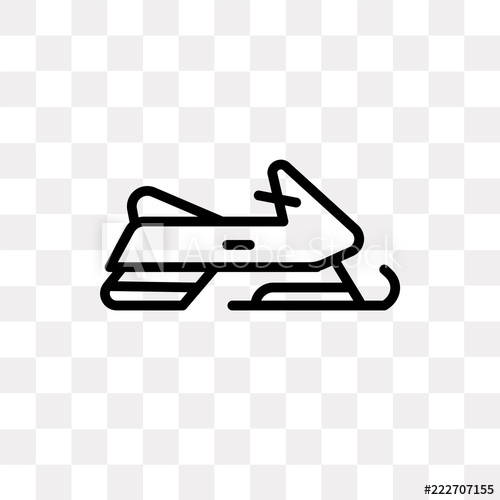 Snowmobile Icon On Transparent Background Modern Icons Vector 500x500 Snowmobile Icon On Transparent Background Modern Icons Vector
