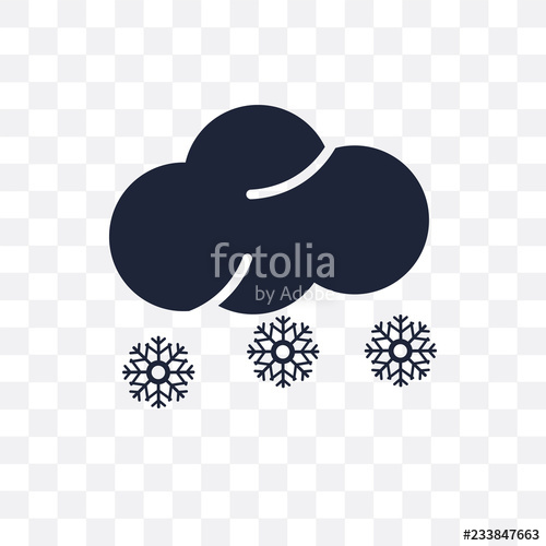 500x500 Snowy Transparent Icon Snowy Symbol Design From Winter Collection