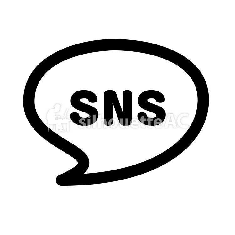 750x750 Free Silhouette Vector Icon Sns Web