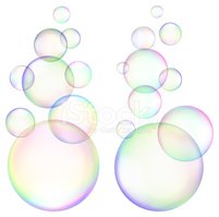 201x199 Soap Bubbles Royalty Free Vector Icon Set Set Variety Stock