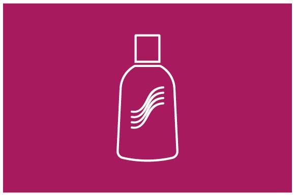 580x386 Shampoo, Soap Icon In Line Style Vector Graphic