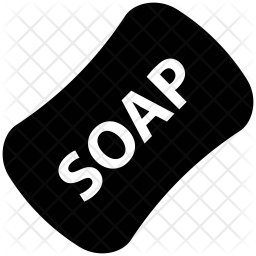 256x256 Soap Icon Of Glyph Style