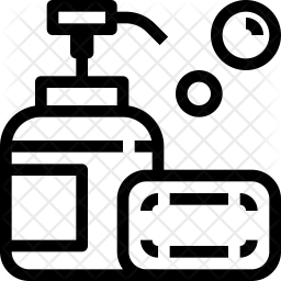 256x256 Soap Icon Of Line Style