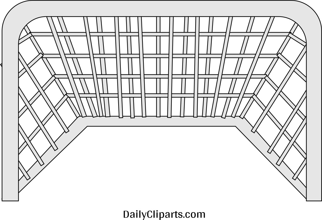 1024x701 Soccer Goal Net Clipart Icon Daily Cliparts