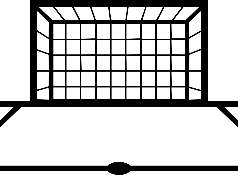 980x720 Foot Soccer Goal Goalmouth Net Png Icon Free Download
