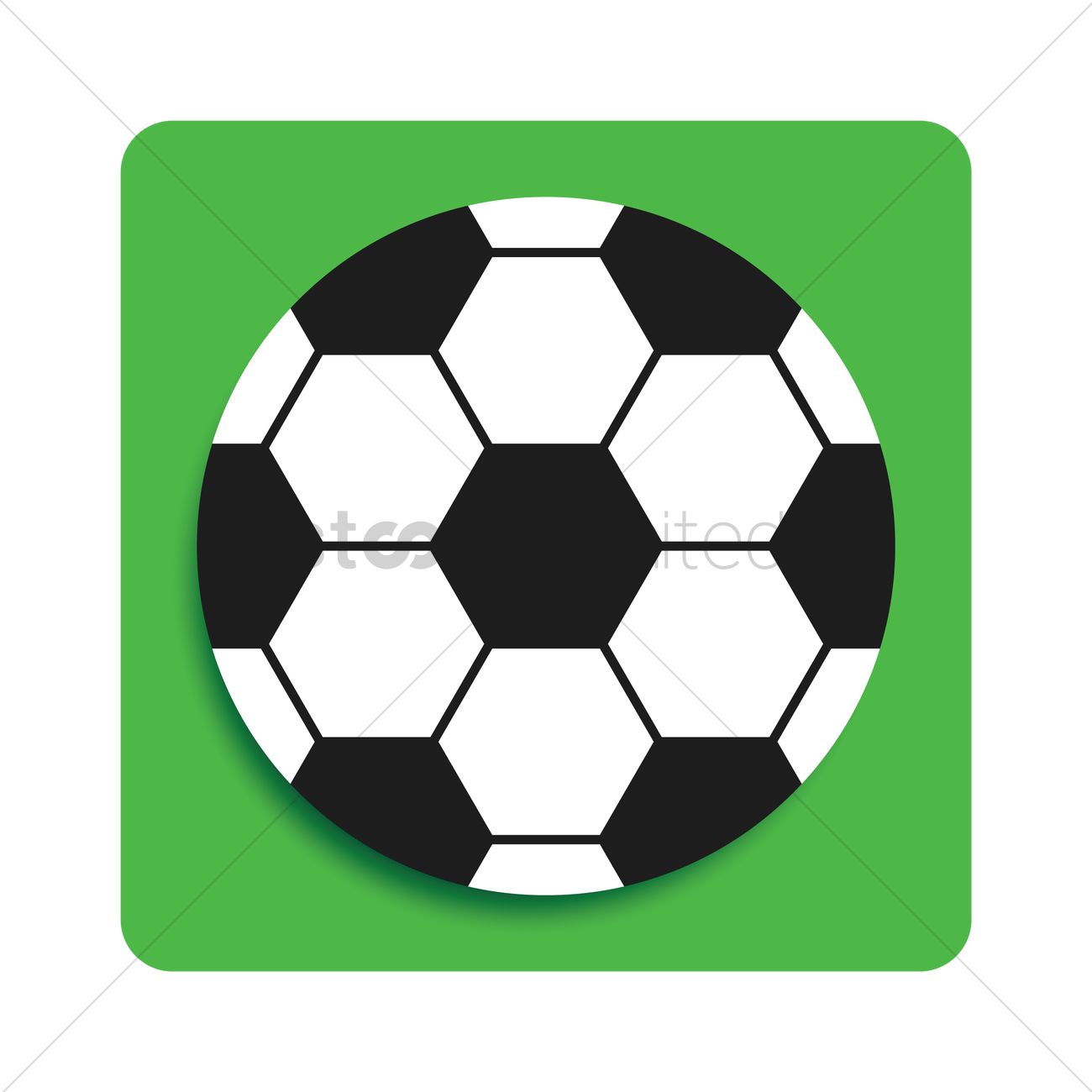 Soccer Icon Vector Image 1300x1300 Soccer Icon Vector Image