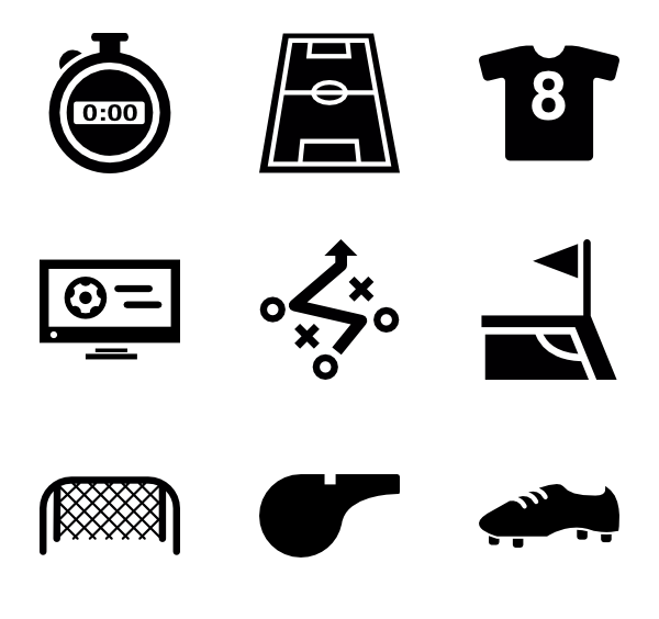 600x564 Sports Team Soccer Icon Packs