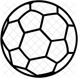 256x256 Soccer Icon Of Line Style