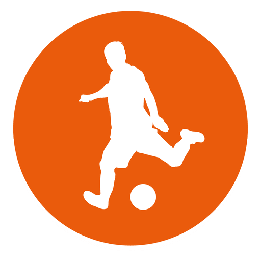 512x512 Soccer Player Circle Icon