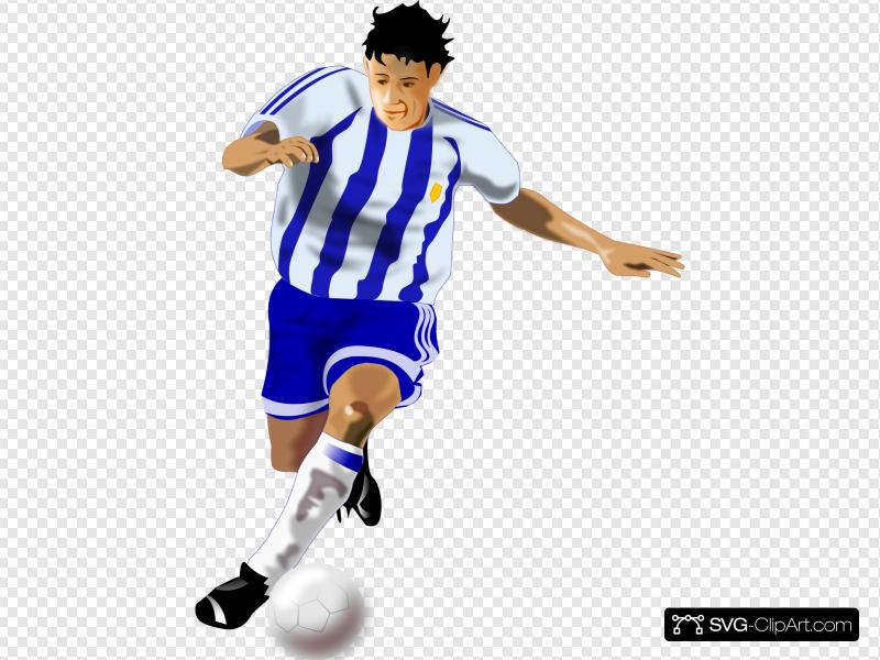 800x600 Futbolista Soccer Player Clip Art, Icon