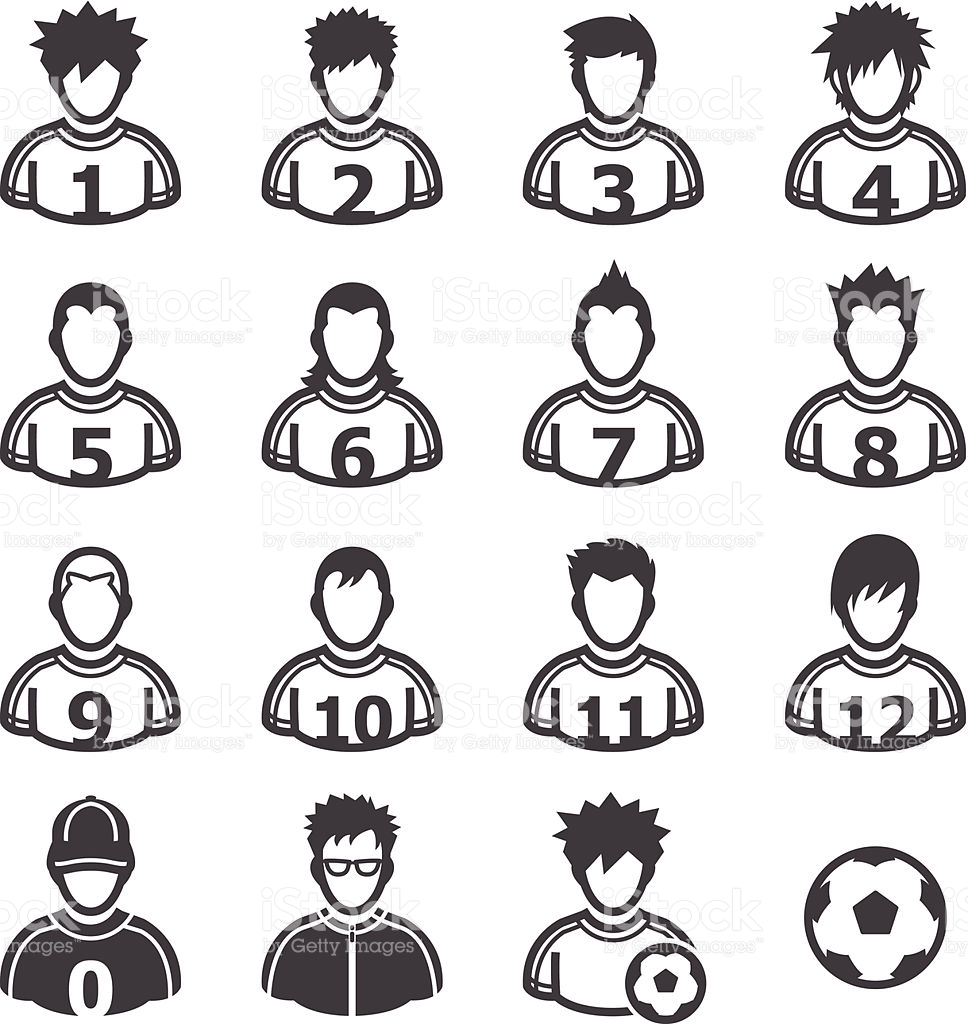968x1024 Soccer Player Icon
