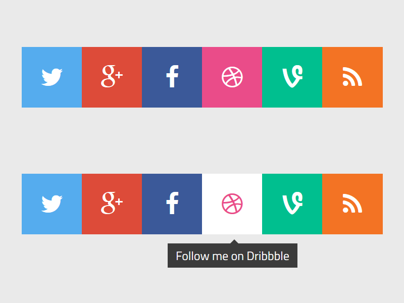 Social Media Bar 800x600 Social Media Bar