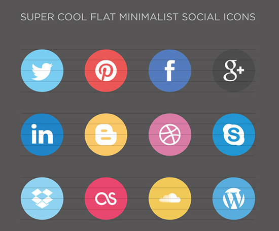 Social Icon Buttons