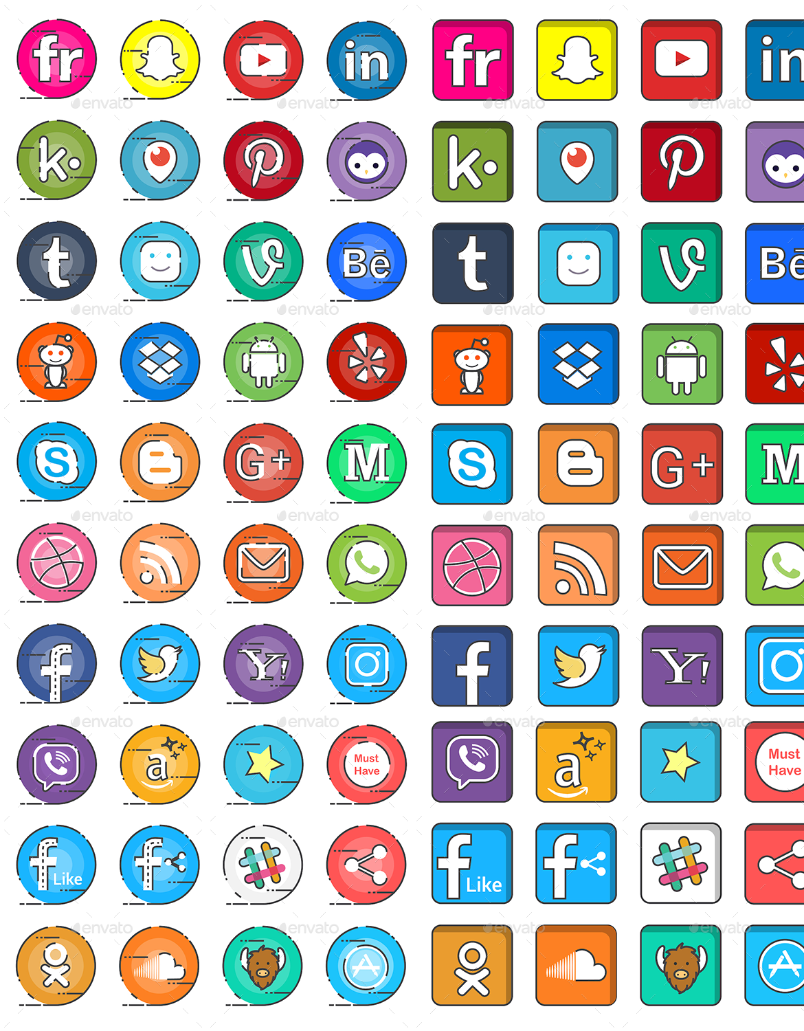 1170x1500 Social Media Buttons
