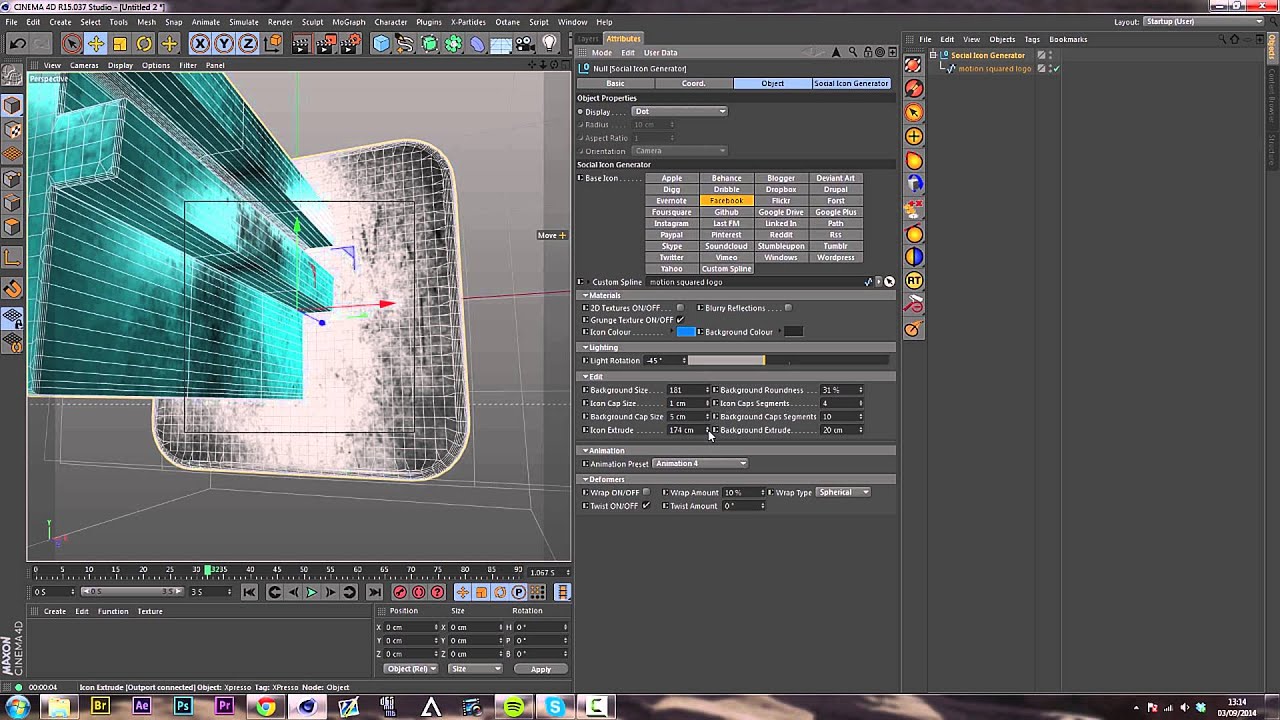 Social Icon Generator! 1280x720 Social Icon Generator!