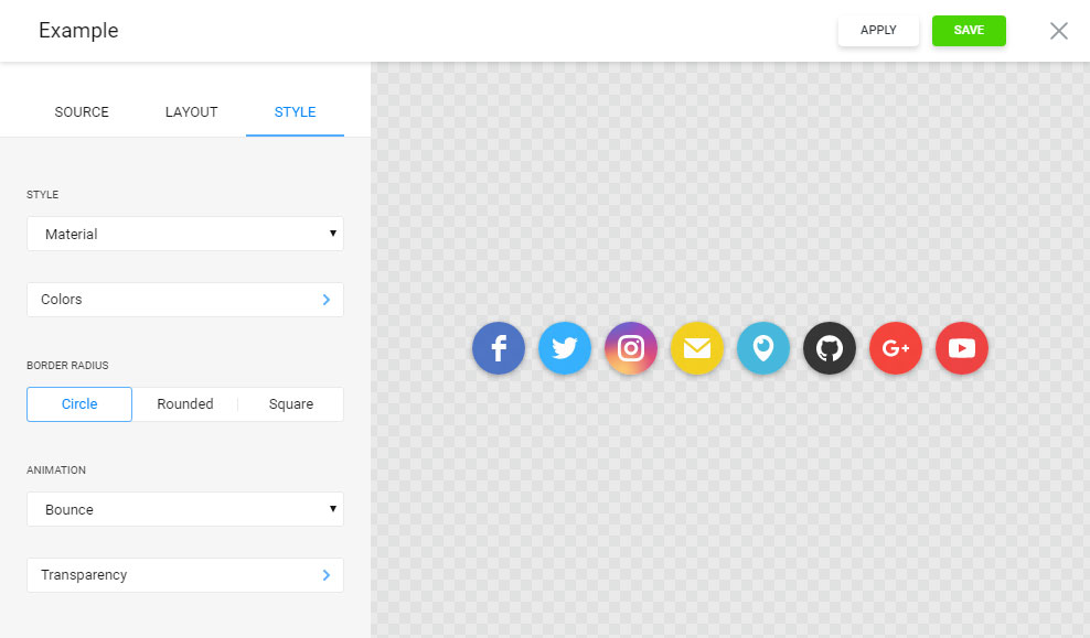 Social Media Icon Generator 988x579 Social Media Icon Generator