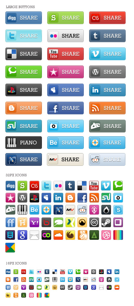 448x1017 Free 'social Media Bookmark Icon +' Pack, The Ever Growing Icon