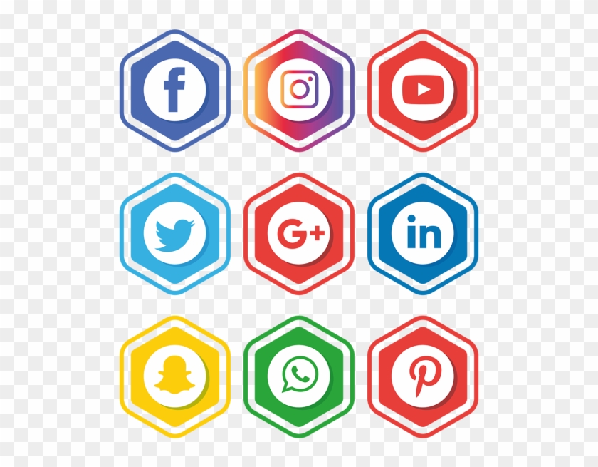 840x655 Social Media Icons Illustrator