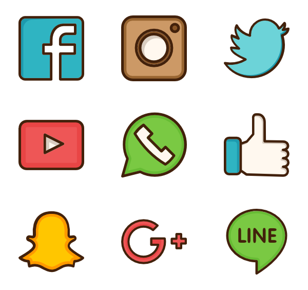 600x564 Social Media Vector Png Transparent Social Media Vector Images