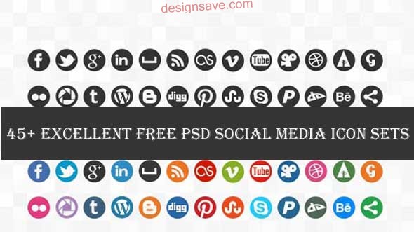 Excellent Free Social Media Icons For Download 590x331 Excellent Free Social Media Icons For Download