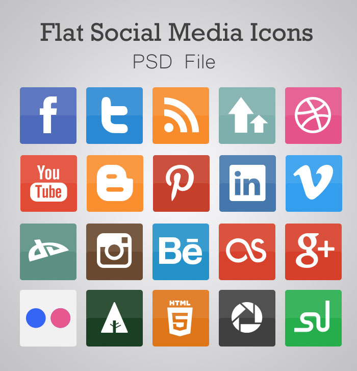 Free Social Icons Images 700x727 Free Social Icons Images