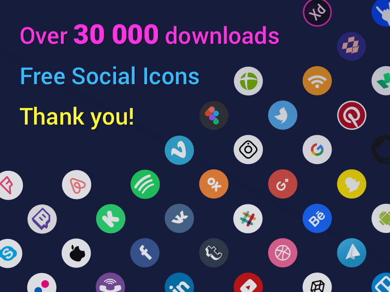 Social Icons Free Template Repo 800x600 Social Icons Free Template Repo