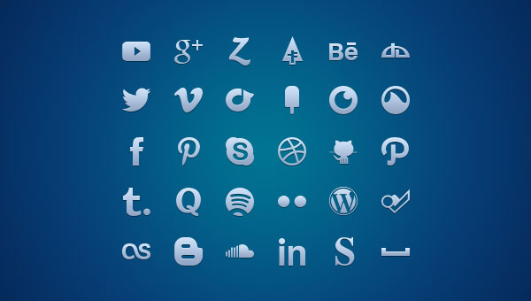 Free Social Media Icon Sets Bashooka 600x340 Free Social Media Icon Sets Bashooka