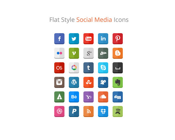 Free Social Media Icons Sets To Make Your Website Go Viral 600x481 Free Social Media Icons Sets To Make Your Website Go Viral