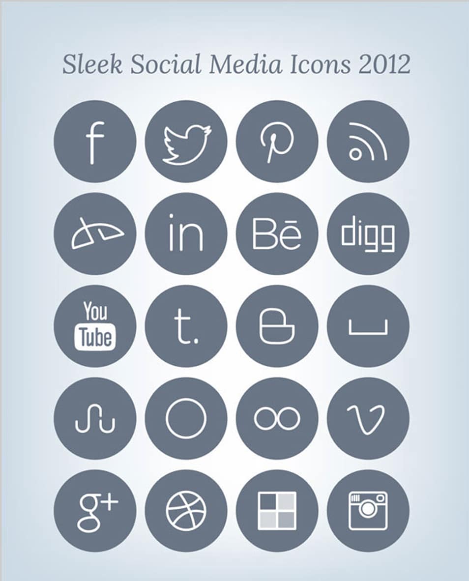High Quality Free Social Media Icon Sets 954x1182 High Quality Free Social Media Icon Sets