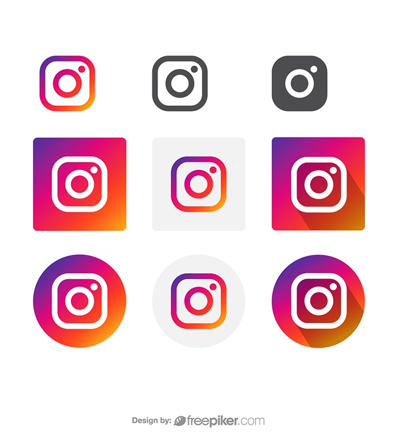 Freepiker Instagram Social Media Icon Vector Icons 800x898 Freepiker Instagram Social Media Icon Vector Icons