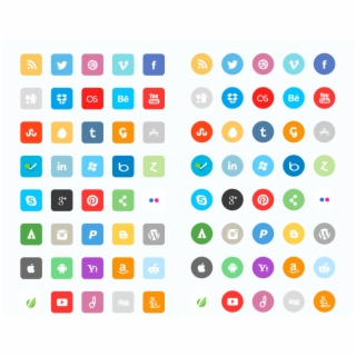 Social Icons 320x320 Social Icons