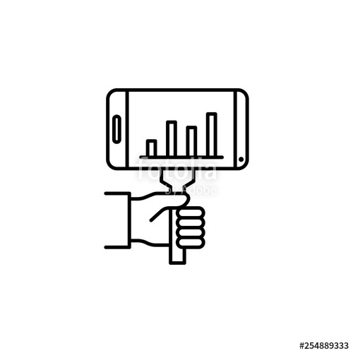 Impact, Smartphone, Hand Icon Element Of Social Addict Icon Thin 500x500 Impact, Smartphone, Hand Icon Element Of Social Addict Icon Thin