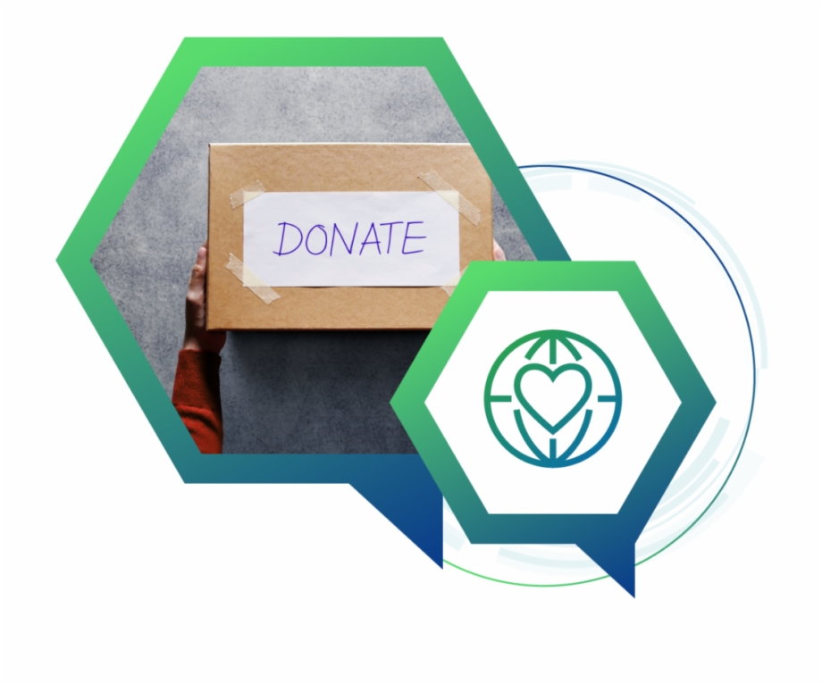 Social Impact Icon And Donate Caption In Noiz Logo 920x765 Social Impact Icon And Donate Caption In Noiz Logo