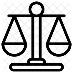 Justice Scale Icon Of Line Style 256x256 Justice Scale Icon Of Line Style