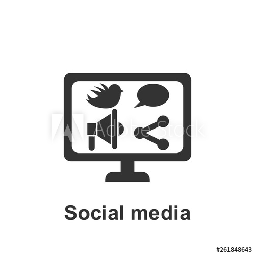 Online Marketing, Social Media Icon Element Of Online Marketing 500x500 Online Marketing, Social Media Icon Element Of Online Marketing